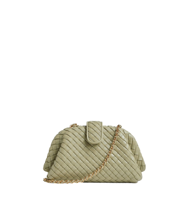 Khaite Women's Small Lauren 1980 in Travertine - Beige Shoulder & Crossbody Bags - The Lotus Tote Bag - Shop at Luxury Shoes 