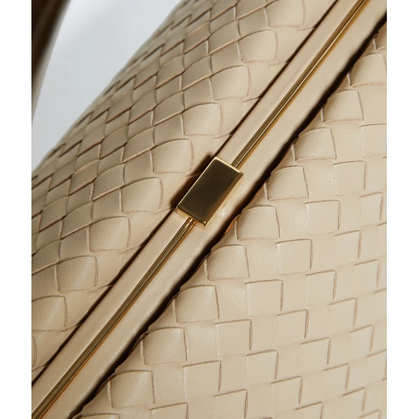 Khaite Women's The 1998 in Ecru - Beige Shoulder & Crossbody Bags - The Lotus Tote Bag - Shop at Luxury Shoes 