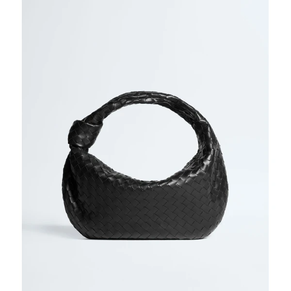 Khaite Jodie in Black - Black Shoulder & Crossbody Bags - The Lotus Tote Bag - Shop at Luxury Shoes 