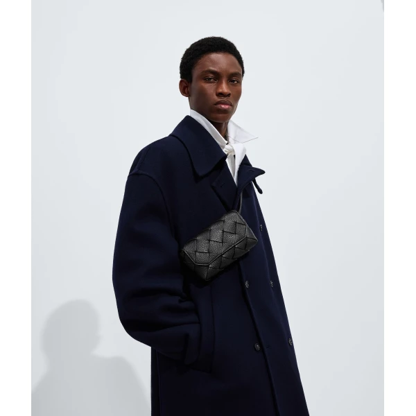 Khaite Men's Diago Belt Bag in Black - Black Belt Bags - The Lotus Tote Bag - Shop at Luxury Shoes 