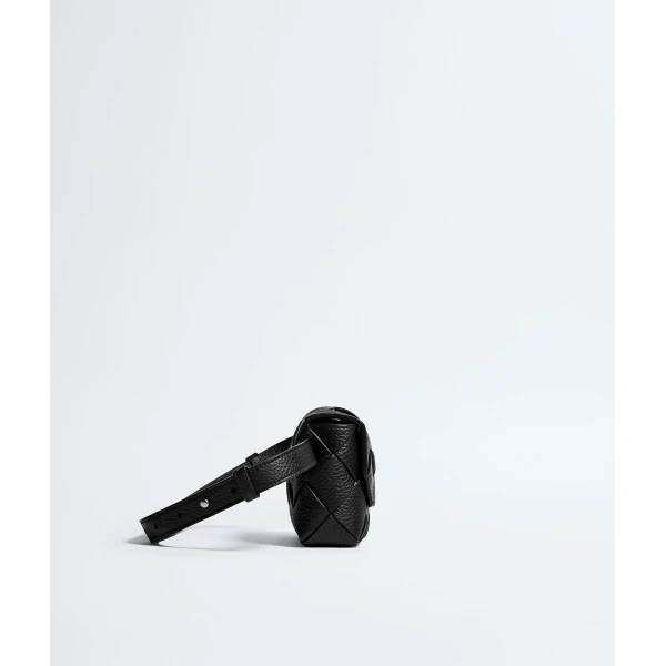 Khaite Men's Diago Belt Bag in Black - Black Belt Bags - The Lotus Tote Bag - Shop at Luxury Shoes 