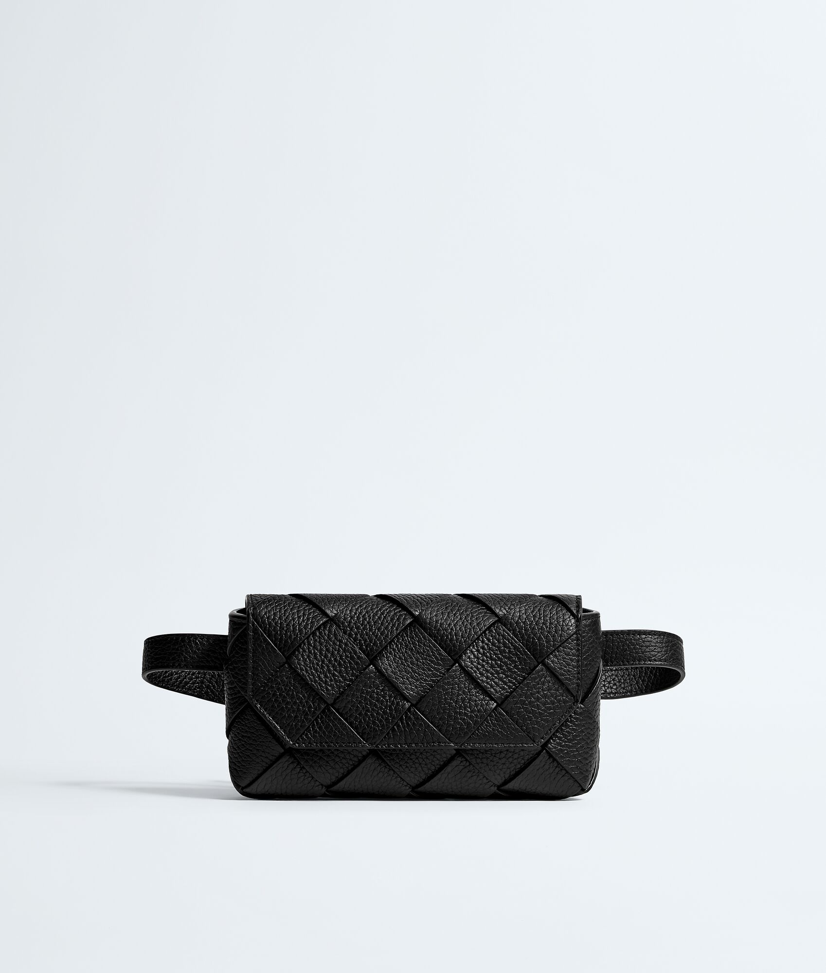 Khaite Men's Diago Belt Bag in Black - Black Belt Bags - The Lotus Tote Bag - Shop at Luxury Shoes 