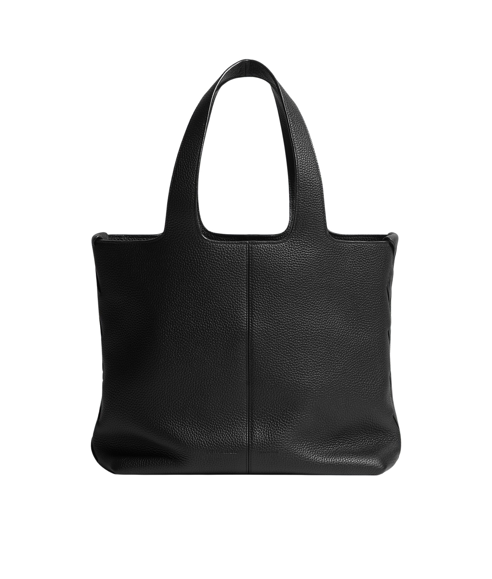 Black-Mens-Diago-Tote-in-Black-coveti66901_nobg Khaite Men's Diago Tote in Black - Black Totes & Top-Handle Bags - The Lotus Tote Bag - Shop at Luxury Shoes