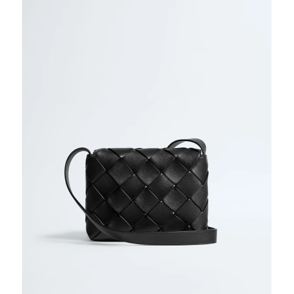 Khaite Men's Diago in Black - Black Shoulder & Crossbody Bags - The Lotus Tote Bag - Shop at Luxury Shoes 