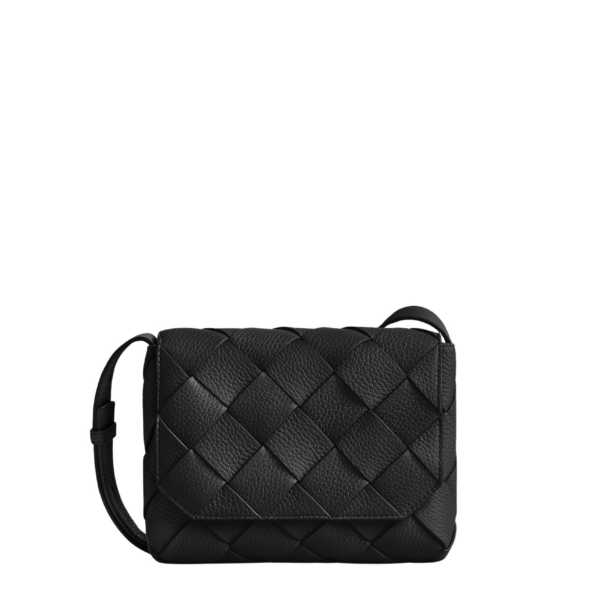 Khaite Men's Diago in Black - Black Shoulder & Crossbody Bags - The Lotus Tote Bag - Shop at Luxury Shoes 