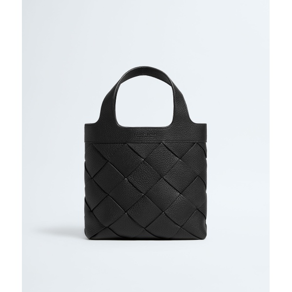 Khaite Men's Small Diago Tote in Black - Black Totes & Top-Handle Bags - The Lotus Tote Bag - Shop at Luxury Shoes 