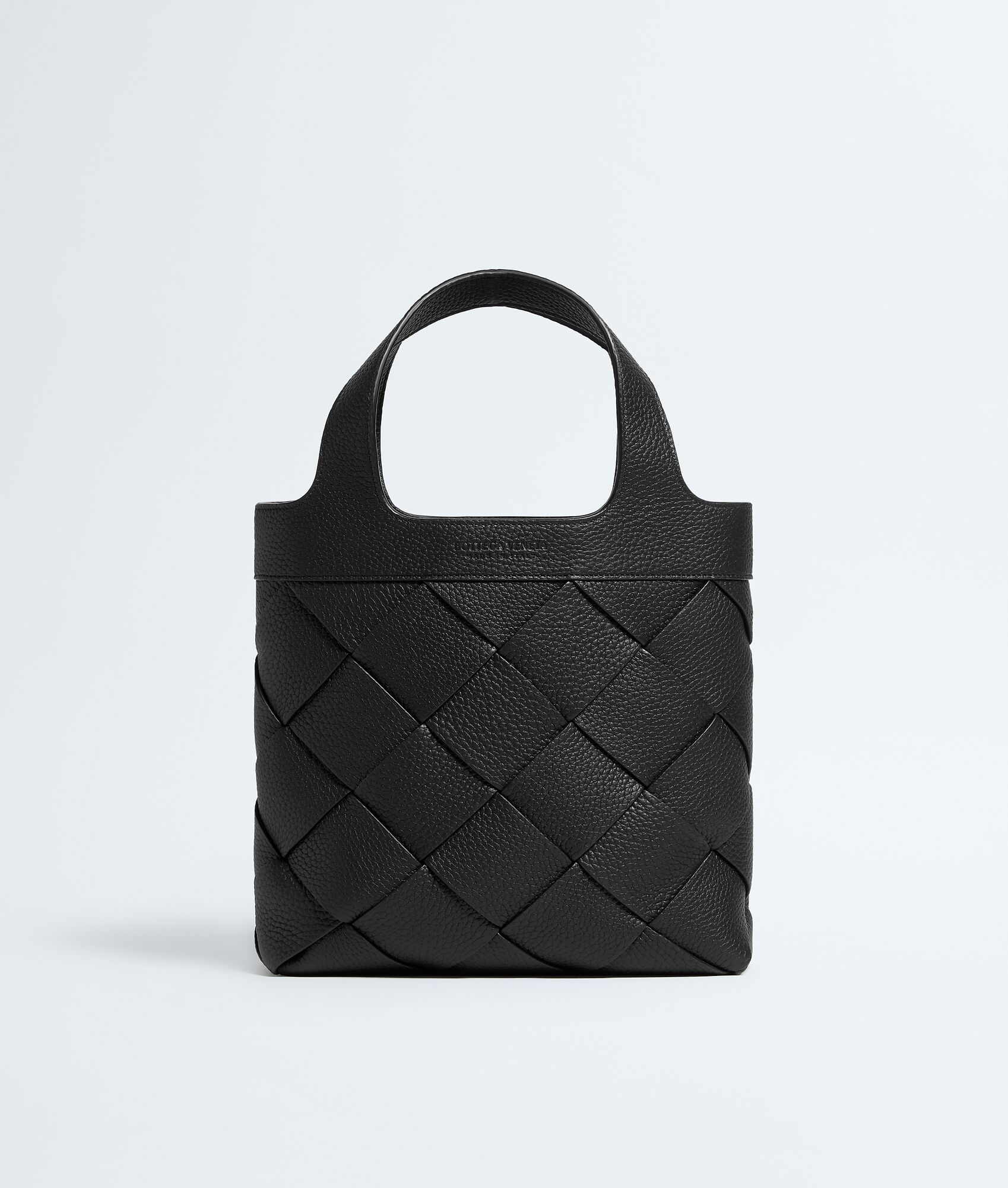 Khaite Men's Small Diago Tote in Black - Black Totes & Top-Handle Bags - The Lotus Tote Bag - Shop at Luxury Shoes 