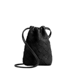 Khaite Men's Vertical Dustbag in Black - Black Shoulder & Crossbody Bags - The Lotus Tote Bag - Shop at Luxury Shoes 