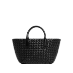 Bottega Veneta Mini Cabat in Black