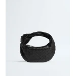 Khaite Mini Jodie in Black - Black Mini Bags - The Lotus Tote Bag - Shop at Luxury Shoes 