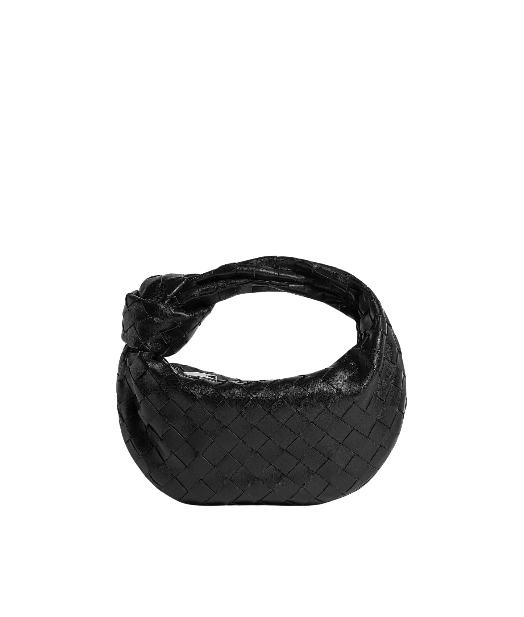 Black-Mini-Jodie-in-Black-coveti14186_nobg Khaite Mini Jodie in Black - Black Mini Bags - The Lotus Tote Bag - Shop at Luxury Shoes