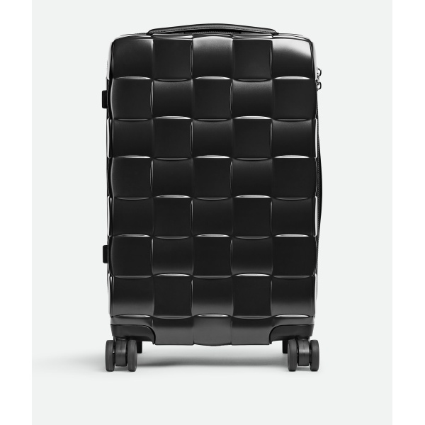 Khaite Odyssey Cabin Suitcase in Black - Black  - The Lotus Tote Bag - Shop at Luxury Shoes 