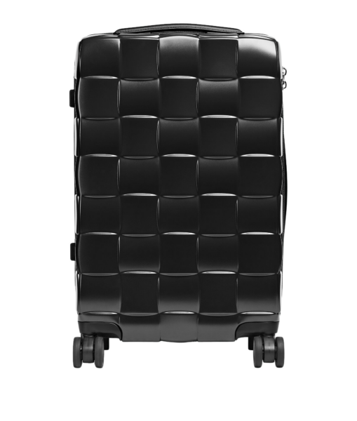 Khaite Odyssey Cabin Suitcase in Black - Black  - The Lotus Tote Bag - Shop at Luxury Shoes 