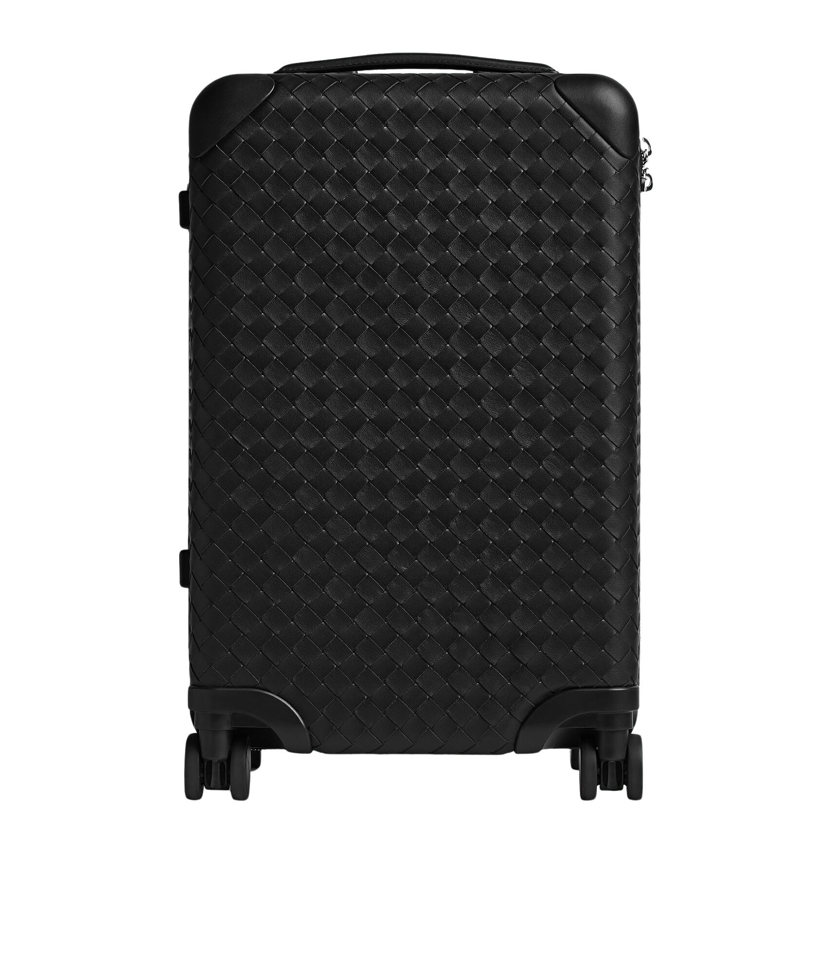 Black-Odyssey-Intrecciato-Cabin-Suitcase-in-Black-coveti28374_nobg Khaite Odyssey Intrecciato Cabin Suitcase in Black - Black - The Lotus Tote Bag - Shop at Luxury Shoes