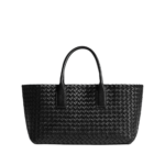 Black-Small-Cabat-in-Black-coveti52193_nobg Bottega Veneta Small Cabat in Black