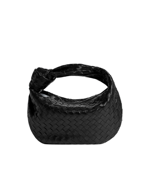 Khaite Small Jodie in Black - Black Shoulder & Crossbody Bags - The Lotus Tote Bag - Shop at Luxury Shoes 