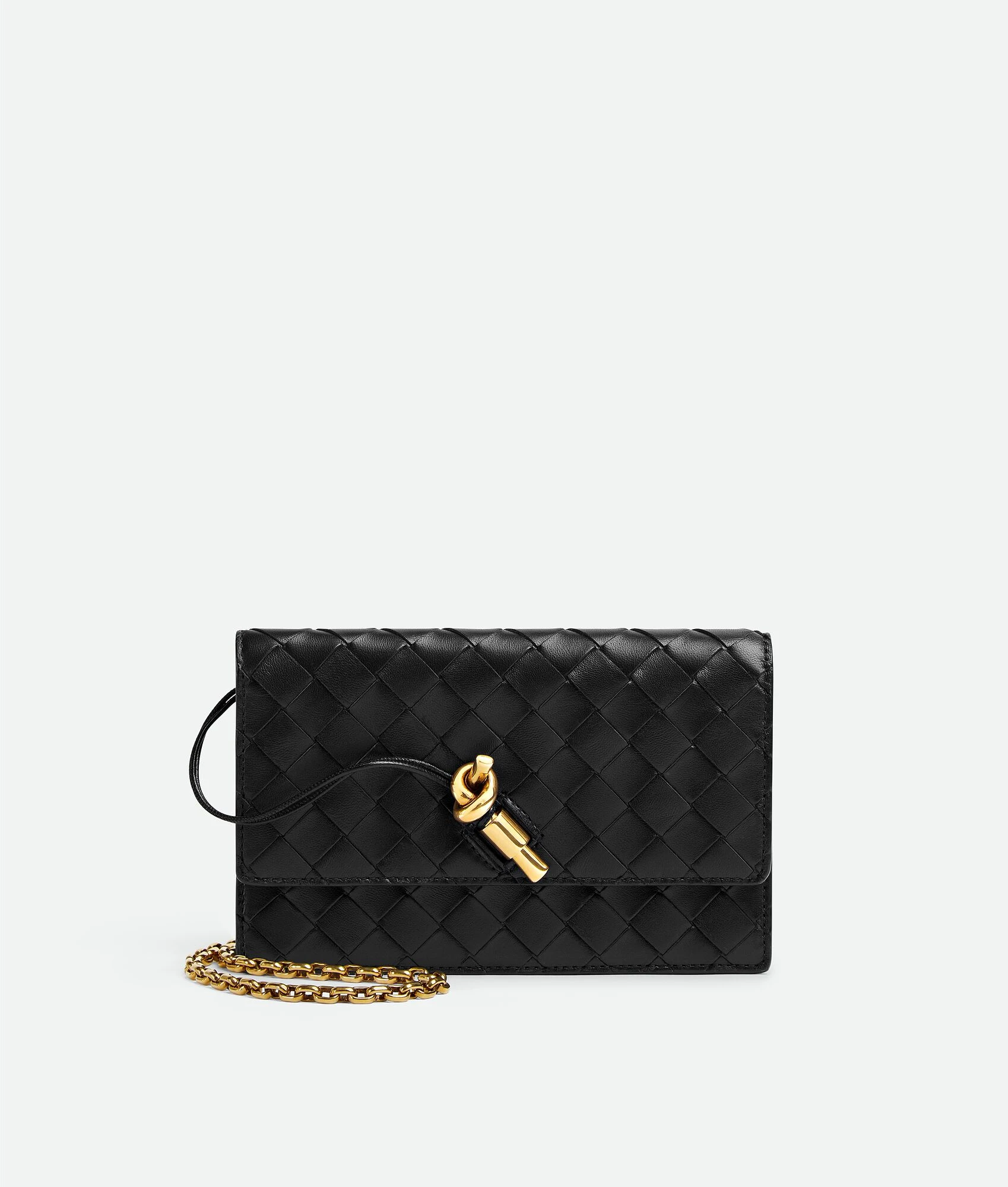 Khaite Women's Andiamo Pouch on Chain in Black - Black Shoulder & Crossbody Bags - The Lotus Tote Bag - Shop at Luxury Shoes Khaite Women's Andiamo Pouch on Chain in Black - Black Shoulder & Crossbody Bags - The Lotus Tote Bag - Shop at Luxury Shoes