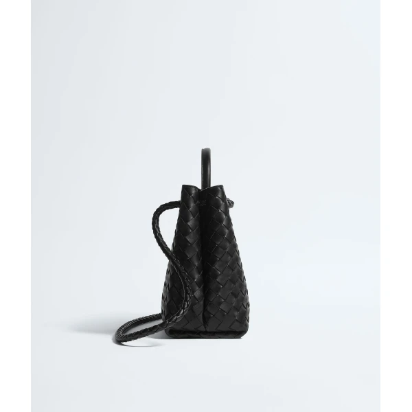 Khaite Women's Andiamo in Black - Black Totes & Top-Handle Bags - The Lotus Tote Bag - Shop at Luxury Shoes 