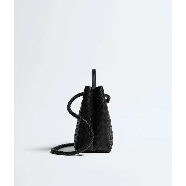 Khaite Women's Andiamo in Black - Black Totes & Top-Handle Bags - The Lotus Tote Bag - Shop at Luxury Shoes 