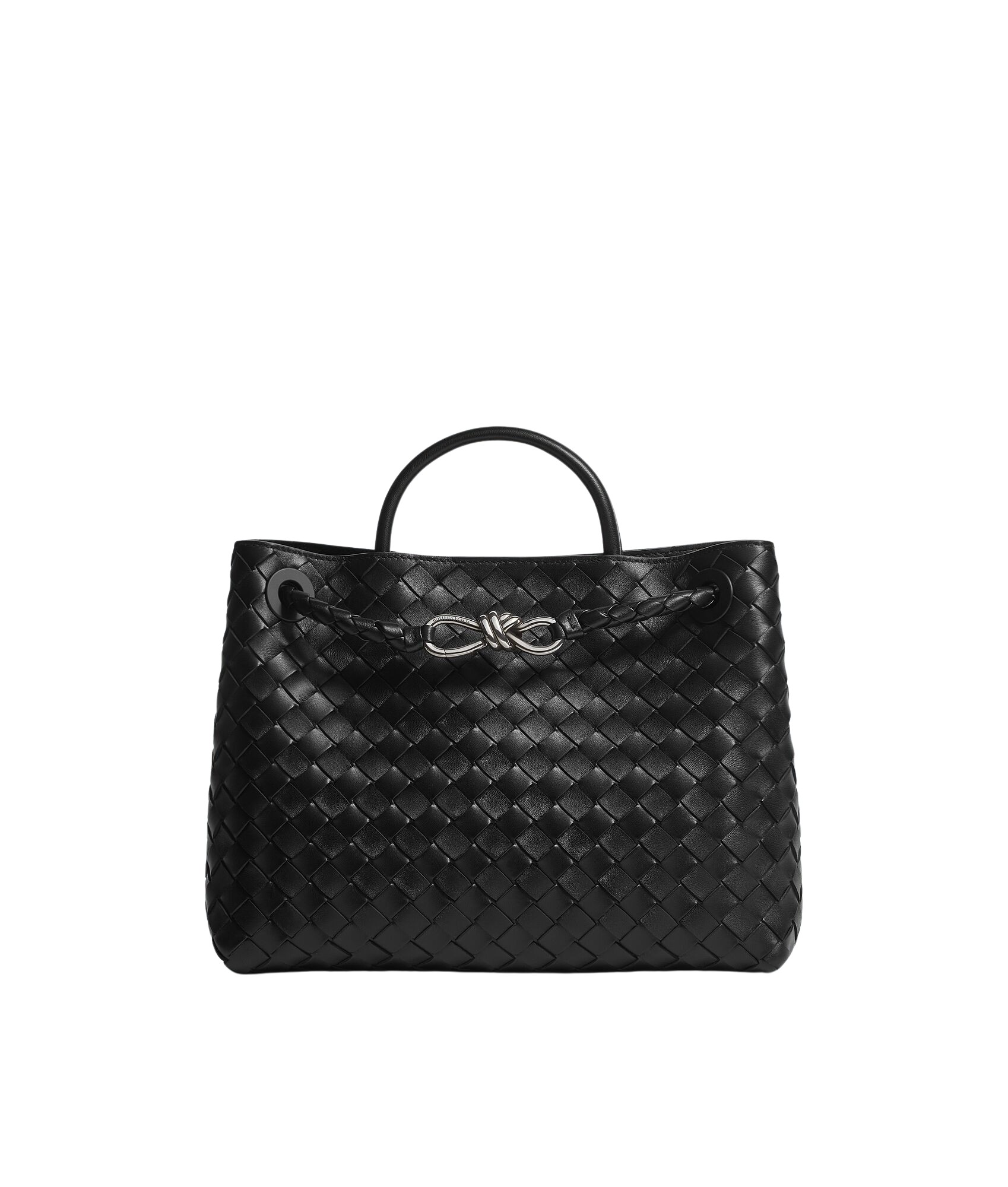 Black-Womens-Andiamo-in-Black-coveti-634648_nobg Khaite Women's Andiamo in Black - Black Totes & Top-Handle Bags - The Lotus Tote Bag - Shop at Luxury Shoes
