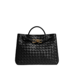 Black-Womens-Andiamo-in-Black-coveti37902_nobg Khaite Women's Andiamo in Black - Black Totes & Top-Handle Bags - The Lotus Tote Bag - Shop at Luxury Shoes