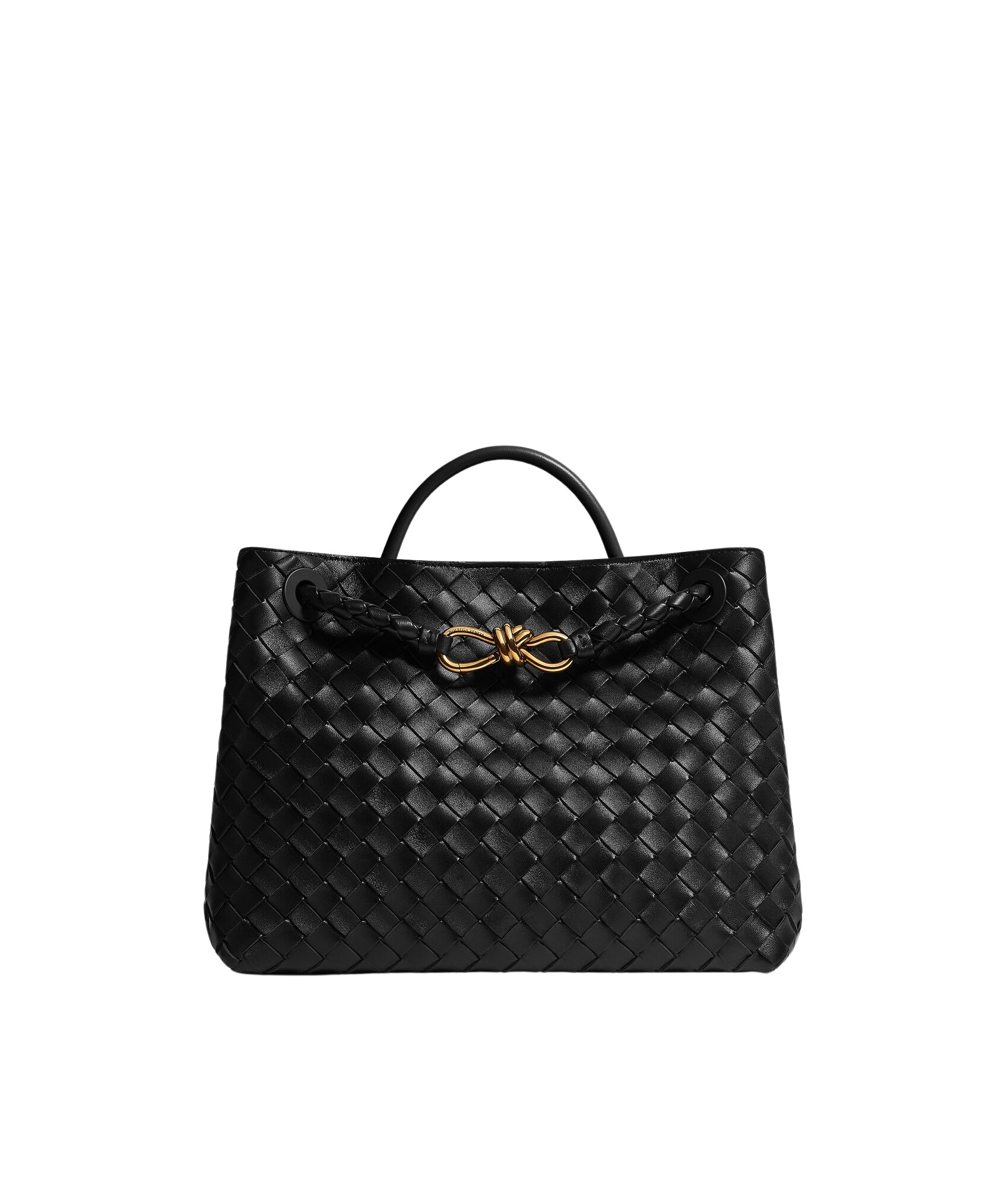 Black-Womens-Andiamo-in-Black-coveti37902_nobg Khaite Women's Andiamo in Black - Black Totes & Top-Handle Bags - The Lotus Tote Bag - Shop at Luxury Shoes
