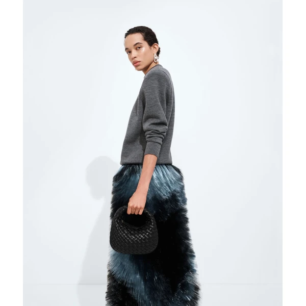 Khaite Women's Baby Veneta in Black - Black Mini Bags - The Lotus Tote Bag - Shop at Luxury Shoes 
