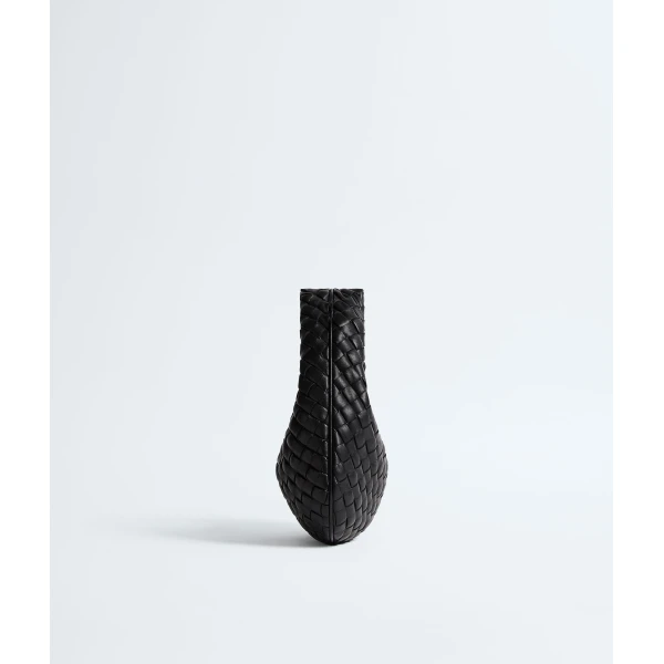 Khaite Women's Baby Veneta in Black - Black Mini Bags - The Lotus Tote Bag - Shop at Luxury Shoes 