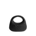 Khaite Women's Baby Veneta in Black - Black Mini Bags - The Lotus Tote Bag - Shop at Luxury Shoes 
