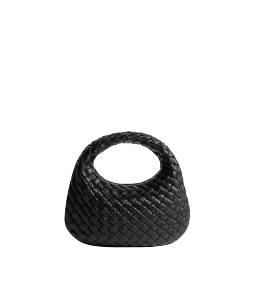 Khaite Women's Baby Veneta in Black - Black Mini Bags - The Lotus Tote Bag - Shop at Luxury Shoes 