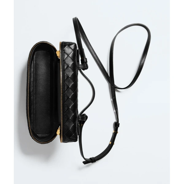Khaite Women's Bang Bang in Black - Black Shoulder & Crossbody Bags - The Lotus Tote Bag - Shop at Luxury Shoes 