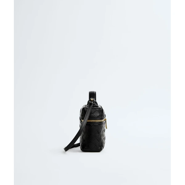 Khaite Women's Bang Bang in Black - Black Shoulder & Crossbody Bags - The Lotus Tote Bag - Shop at Luxury Shoes 