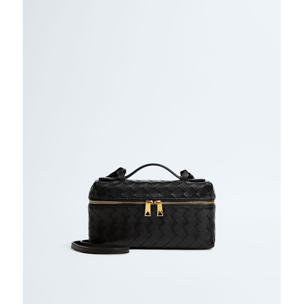 Khaite Women's Bang Bang in Black - Black Shoulder & Crossbody Bags - The Lotus Tote Bag - Shop at Luxury Shoes 