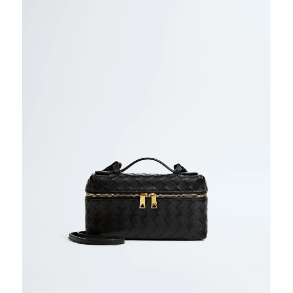 Khaite Women's Bang Bang in Black - Black Shoulder & Crossbody Bags - The Lotus Tote Bag - Shop at Luxury Shoes 