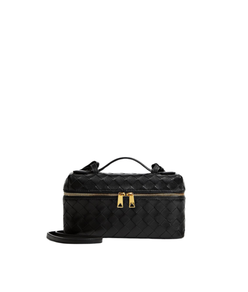 Khaite Women's Bang Bang in Black - Black Shoulder & Crossbody Bags - The Lotus Tote Bag - Shop at Luxury Shoes 