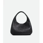 Khaite Women's Campana in Black - Black Shoulder & Crossbody Bags - The Lotus Tote Bag - Shop at Luxury Shoes 