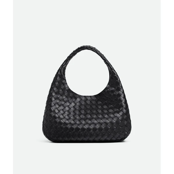 Khaite Women's Campana in Black - Black Shoulder & Crossbody Bags - The Lotus Tote Bag - Shop at Luxury Shoes 