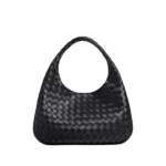 Khaite Women's Campana in Black - Black Shoulder & Crossbody Bags - The Lotus Tote Bag - Shop at Luxury Shoes 