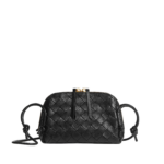 Black-Womens-Concert-Pouch-in-Black-coveti66623_nobg Khaite Women's Concert Pouch in Black - Black Clutch Bags - The Lotus Tote Bag - Shop at Luxury Shoes