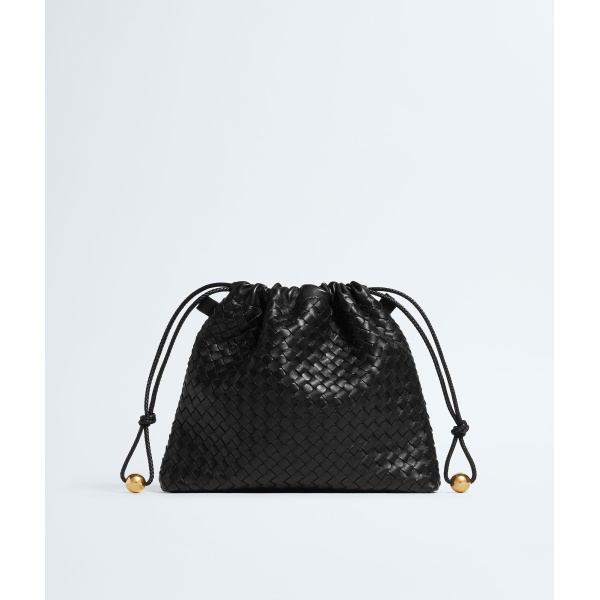 Khaite Women's Dustbag  in Black - Black Shoulder & Crossbody Bags - The Lotus Tote Bag - Shop at Luxury Shoes 
