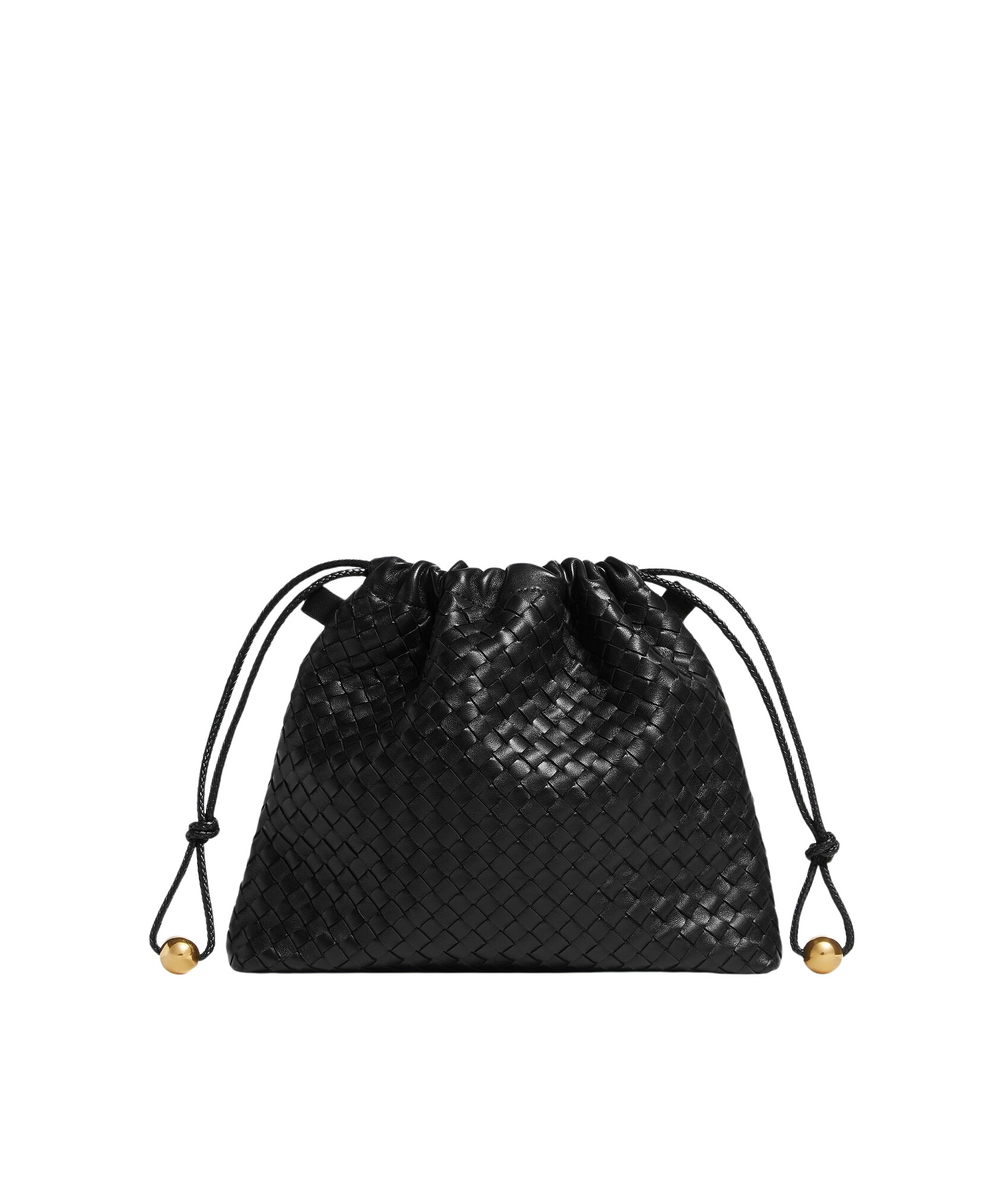 Black-Womens-Dustbag-in-Black-coveti47197_nobg Bottega Veneta Women’s Dustbag in Black
