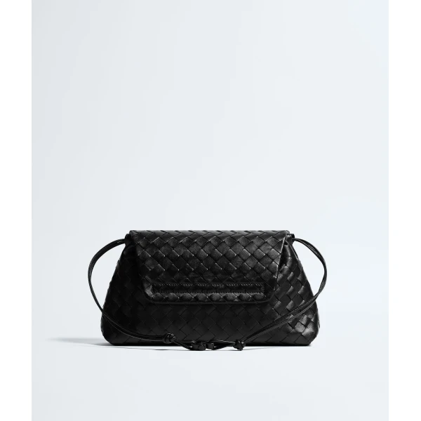 Khaite Women's Giorno in Black - Black Shoulder & Crossbody Bags - The Lotus Tote Bag - Shop at Luxury Shoes 