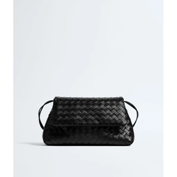 Khaite Women's Giorno in Black - Black Shoulder & Crossbody Bags - The Lotus Tote Bag - Shop at Luxury Shoes 