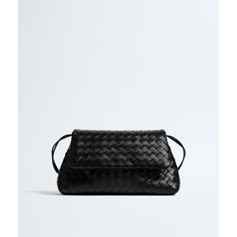 Khaite Women's Giorno in Black - Black Shoulder & Crossbody Bags - The Lotus Tote Bag - Shop at Luxury Shoes 