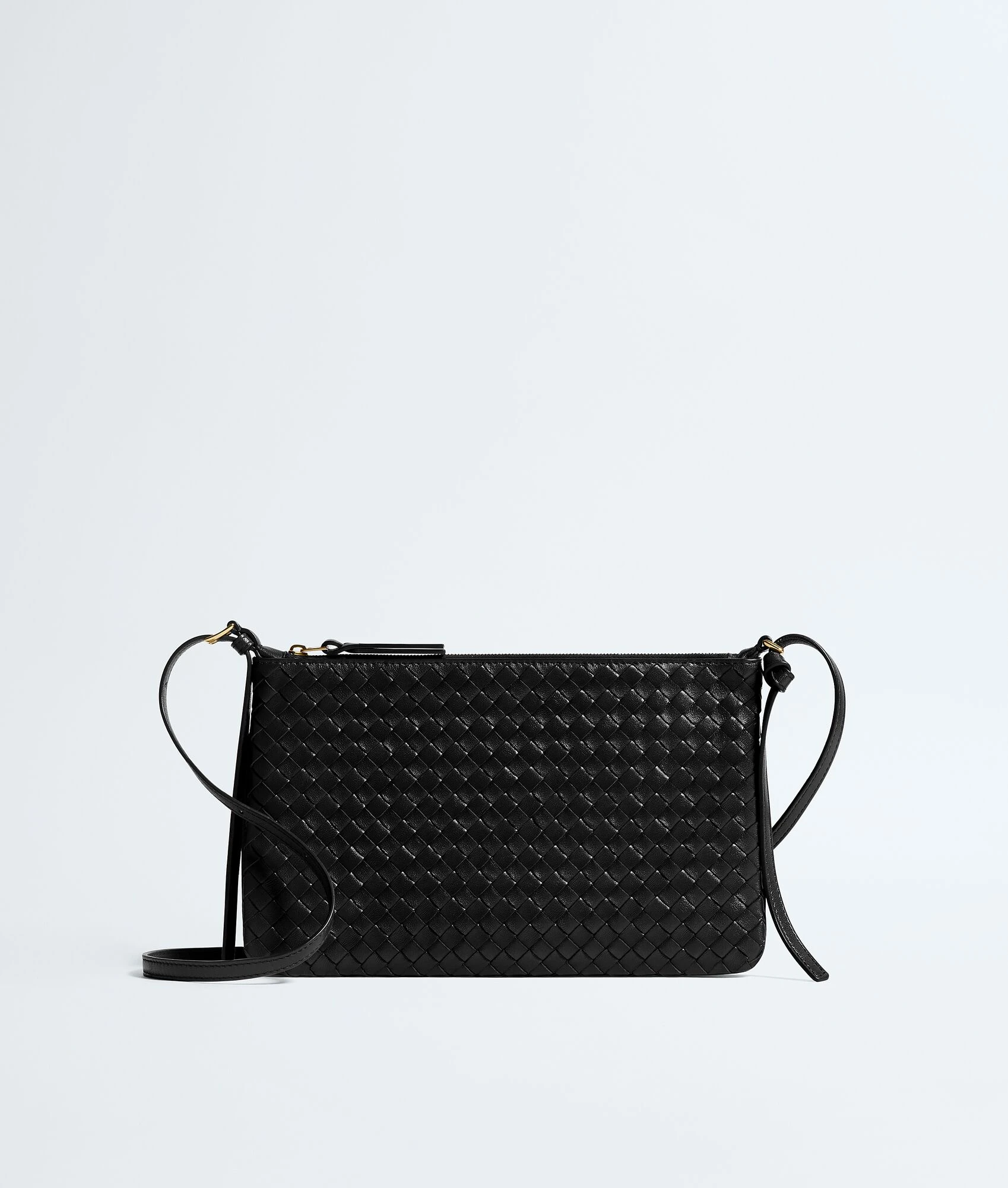 Khaite Women's Intrecciato Piccolo Medium Pouch in Black - Black Clutch Bags - The Lotus Tote Bag - Shop at Luxury Shoes Khaite Women's Intrecciato Piccolo Medium Pouch in Black - Black Clutch Bags - The Lotus Tote Bag - Shop at Luxury Shoes