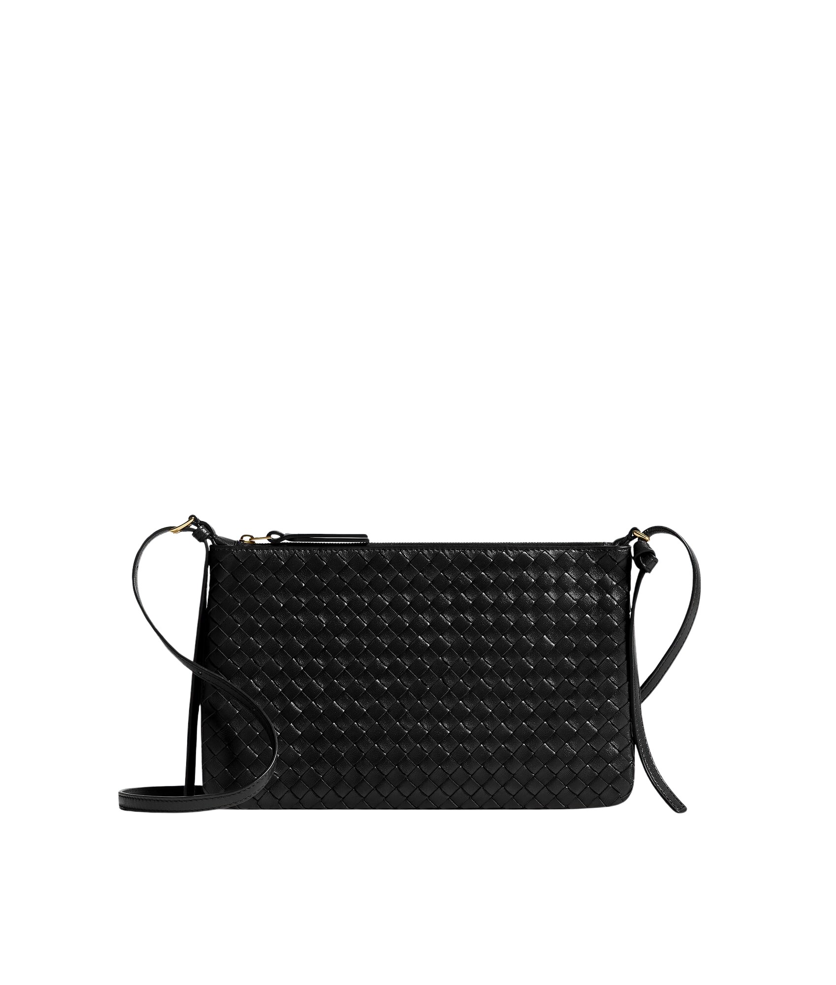 Black-Womens-Intrecciato-Piccolo-Medium-Pouch-in-Black-coveti68524_nobg Bottega Veneta Women’s Intrecciato Piccolo Medium Pouch in Black