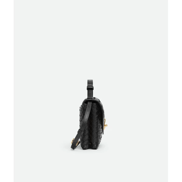 Khaite Women's Knot Lock in Black - Black Clutch Bags - The Lotus Tote Bag - Shop at Luxury Shoes 