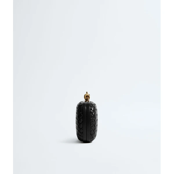 Khaite Women's Knot in Black - Black Clutch Bags - The Lotus Tote Bag - Shop at Luxury Shoes 