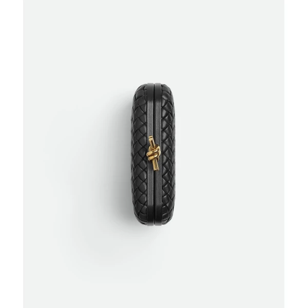 Khaite Women's Knot in Black - Black Clutch Bags - The Lotus Tote Bag - Shop at Luxury Shoes 