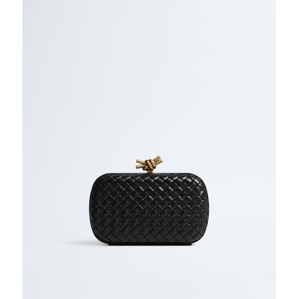 Khaite Women's Knot in Black - Black Clutch Bags - The Lotus Tote Bag - Shop at Luxury Shoes 